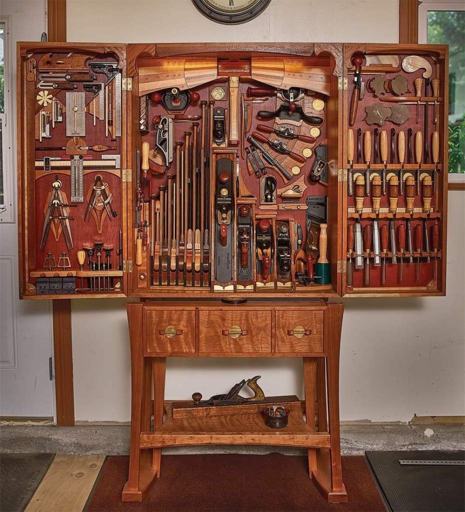 Ahşap takım çantası